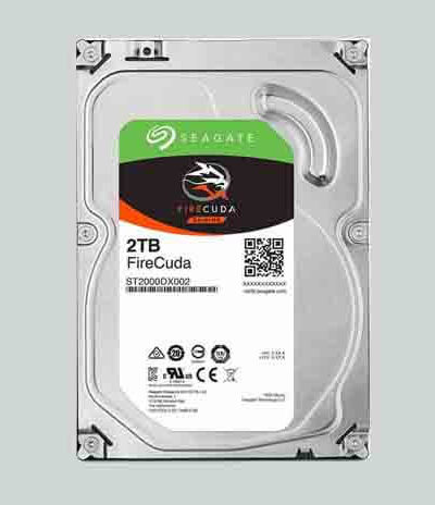 Seagate 2TB Firecuda harddisk